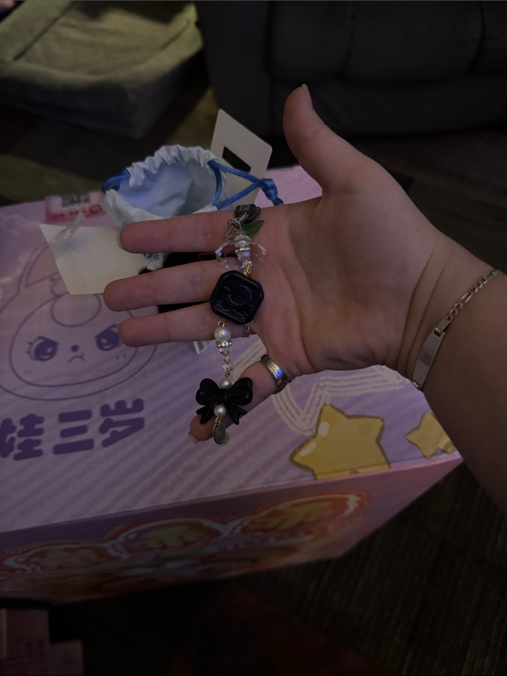 Custom Labubu R phone charm! - Picture 2 of 3